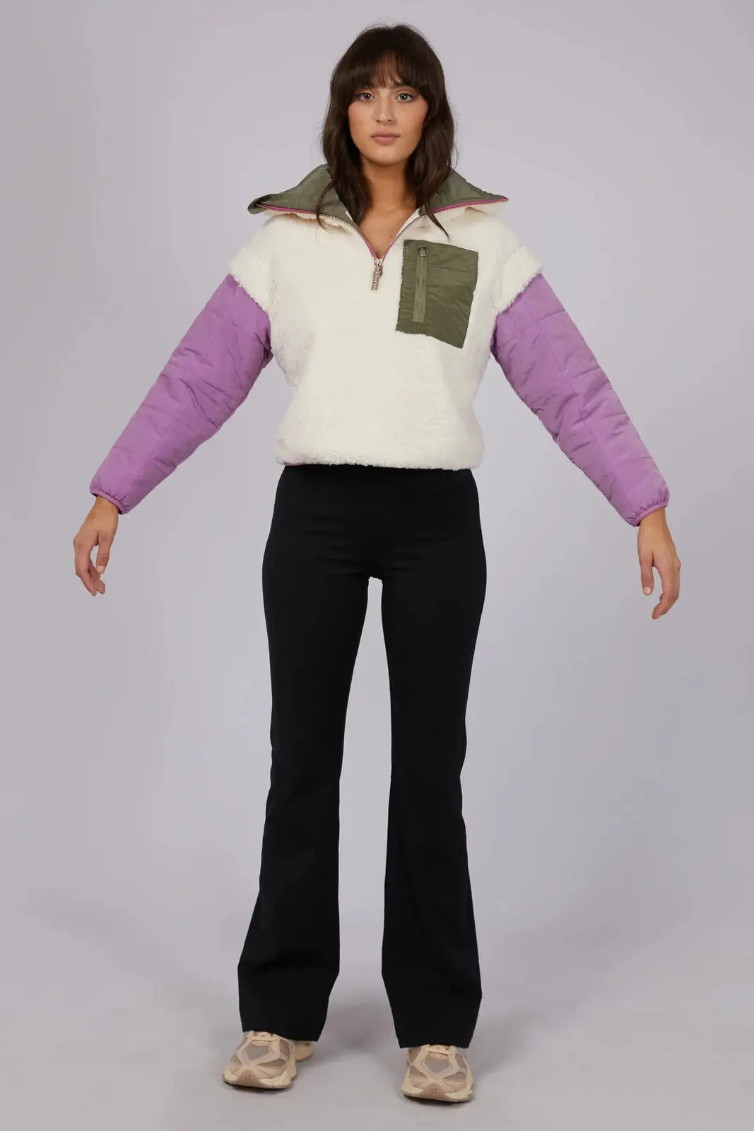 AAE ACTIVE Arctic teddy jacket - Multicoloured