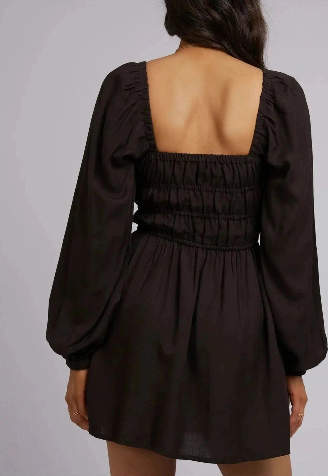 ALL ABOUT EVE - gracie mini dress - black