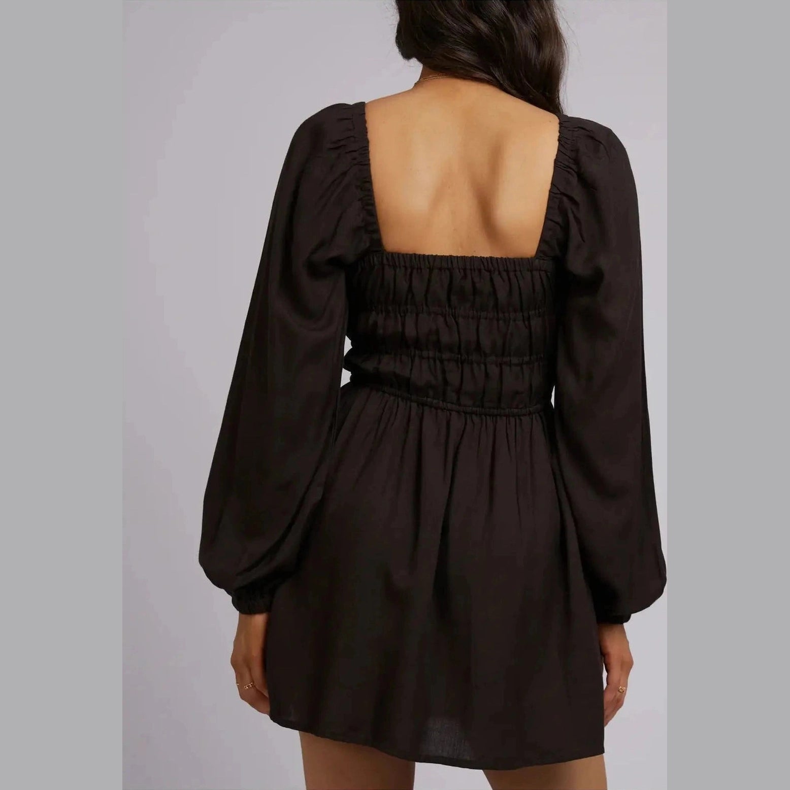 ALL ABOUT EVE - gracie mini dress - black
