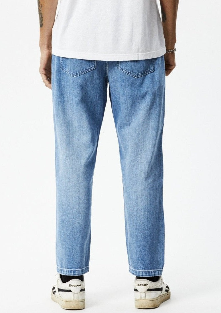 Afends ninety twos jean - worn blue