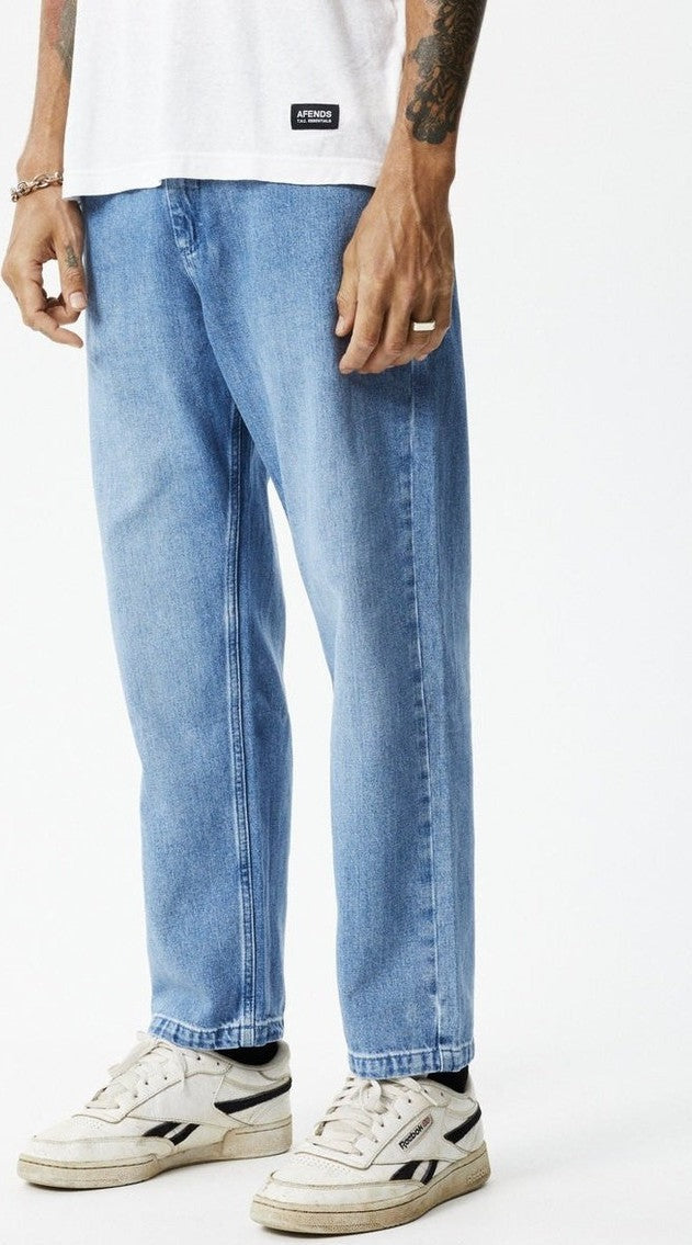 Afends ninety twos jean - worn blue
