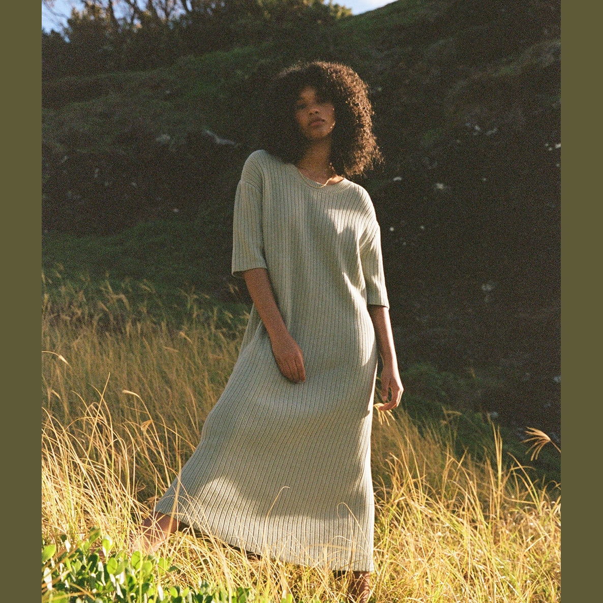Arcaa adaline dress- sage