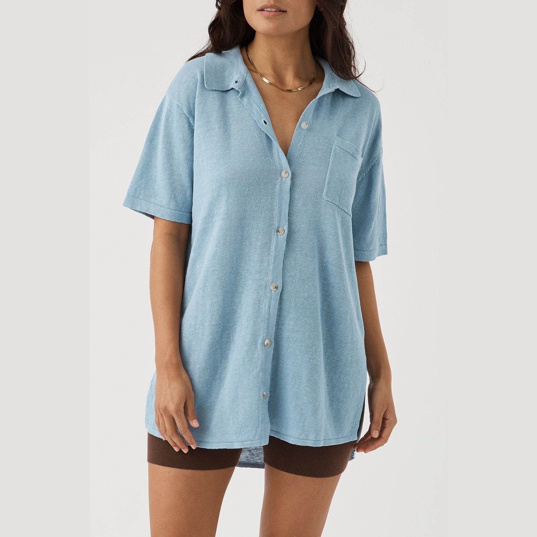 Arcaa brie shirt - sky