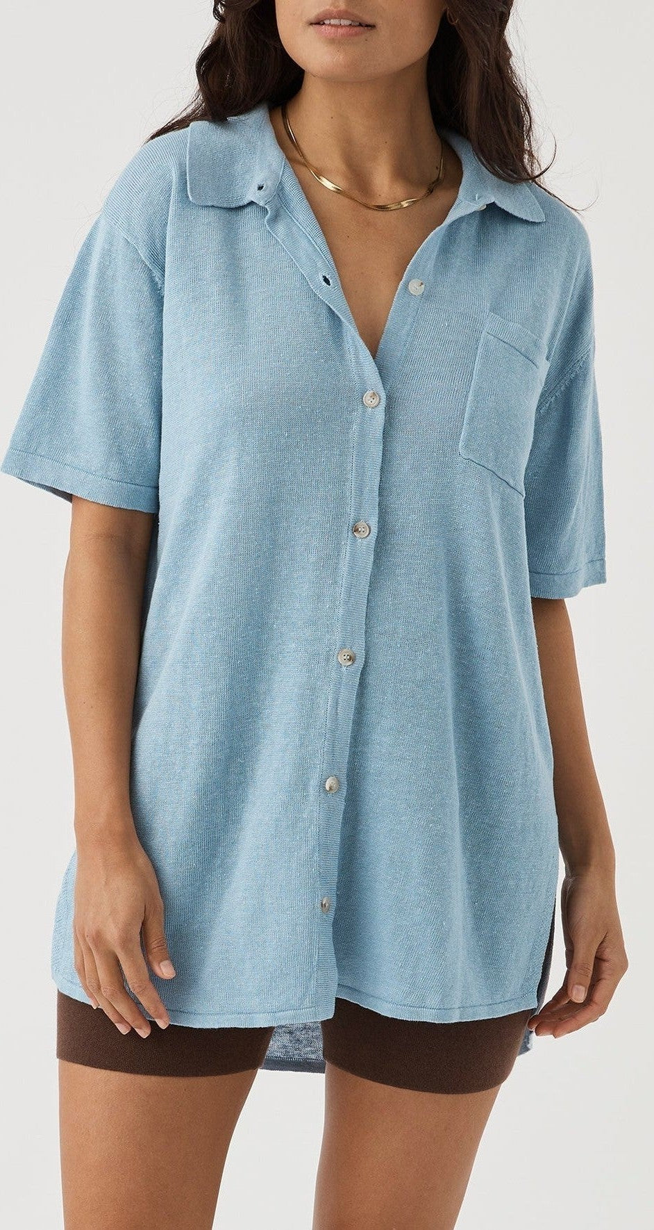 Arcaa brie shirt - sky