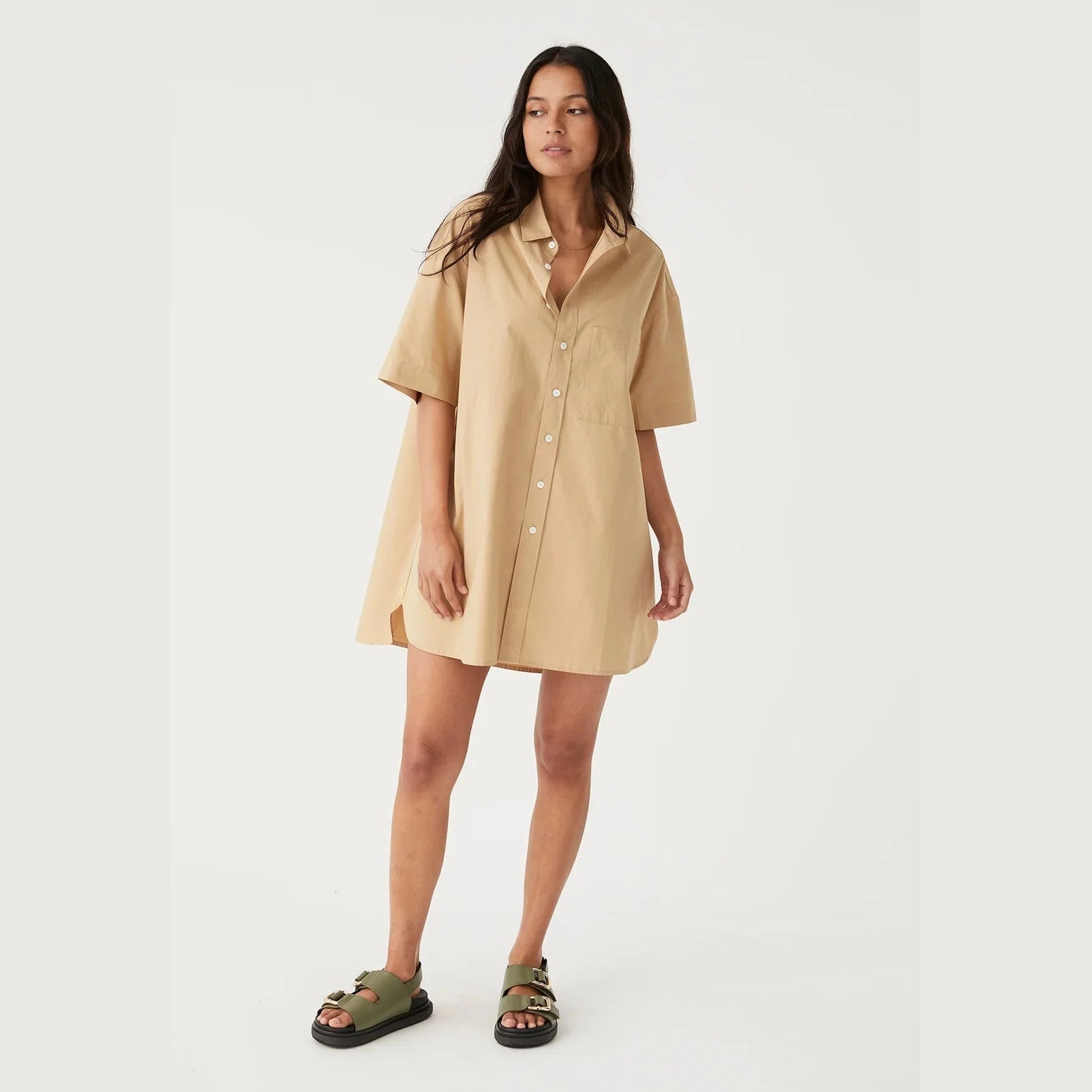 Arcaa dylan/drew tshirt dress - honey