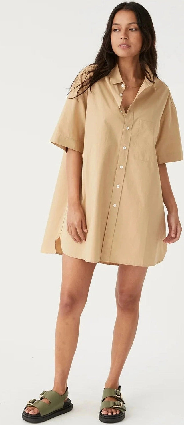 Arcaa dylan/drew tshirt dress - honey