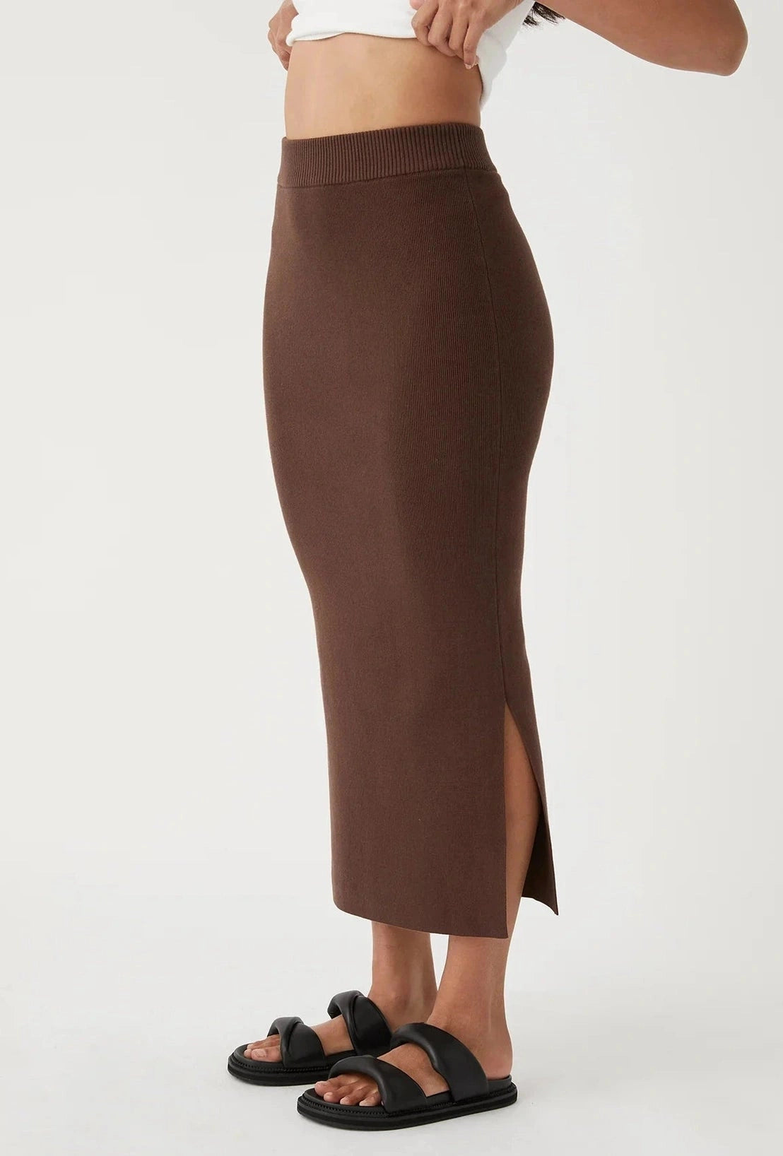 Arcaa harper skirt- chocolate