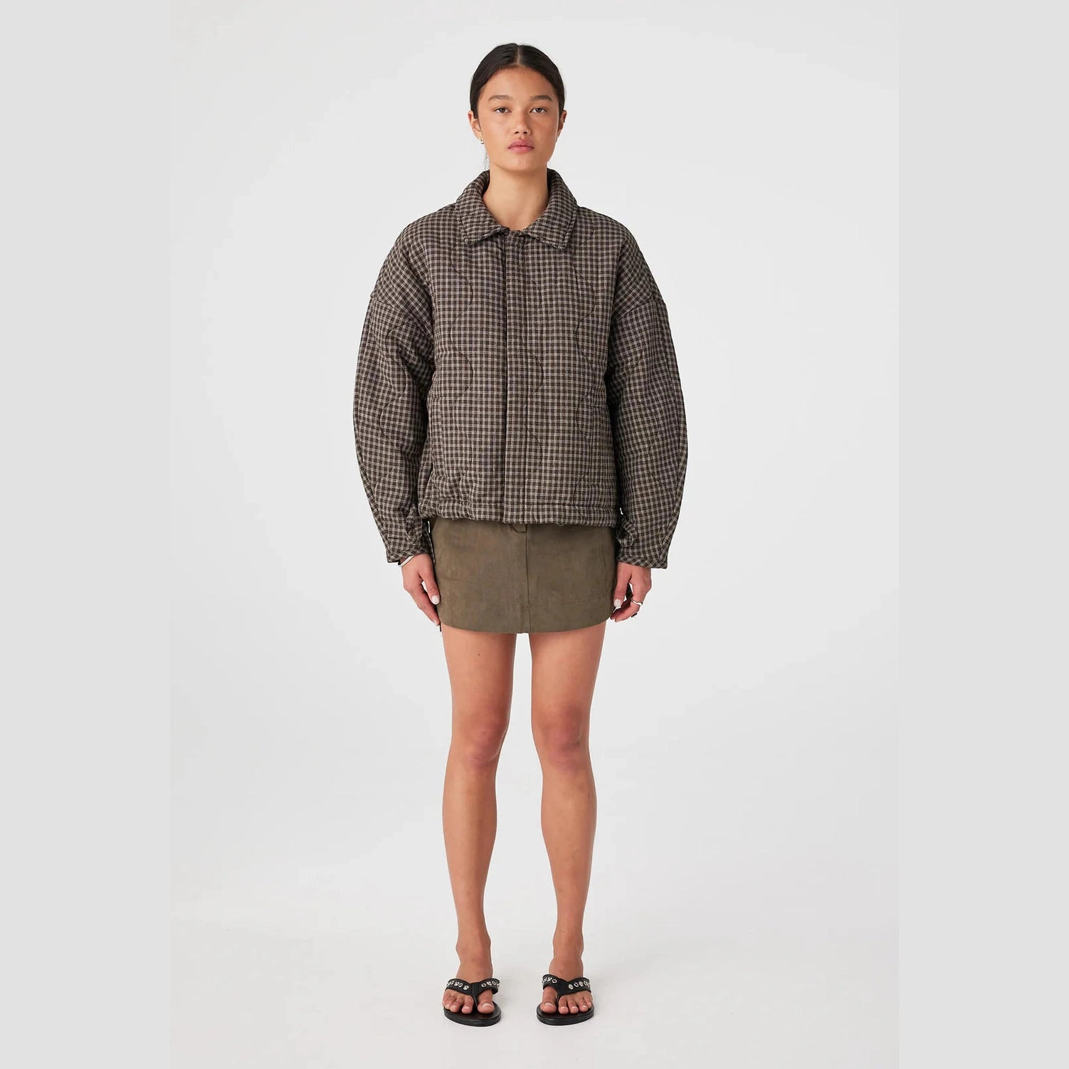 ARCAA Matteo jacket - Expresso check