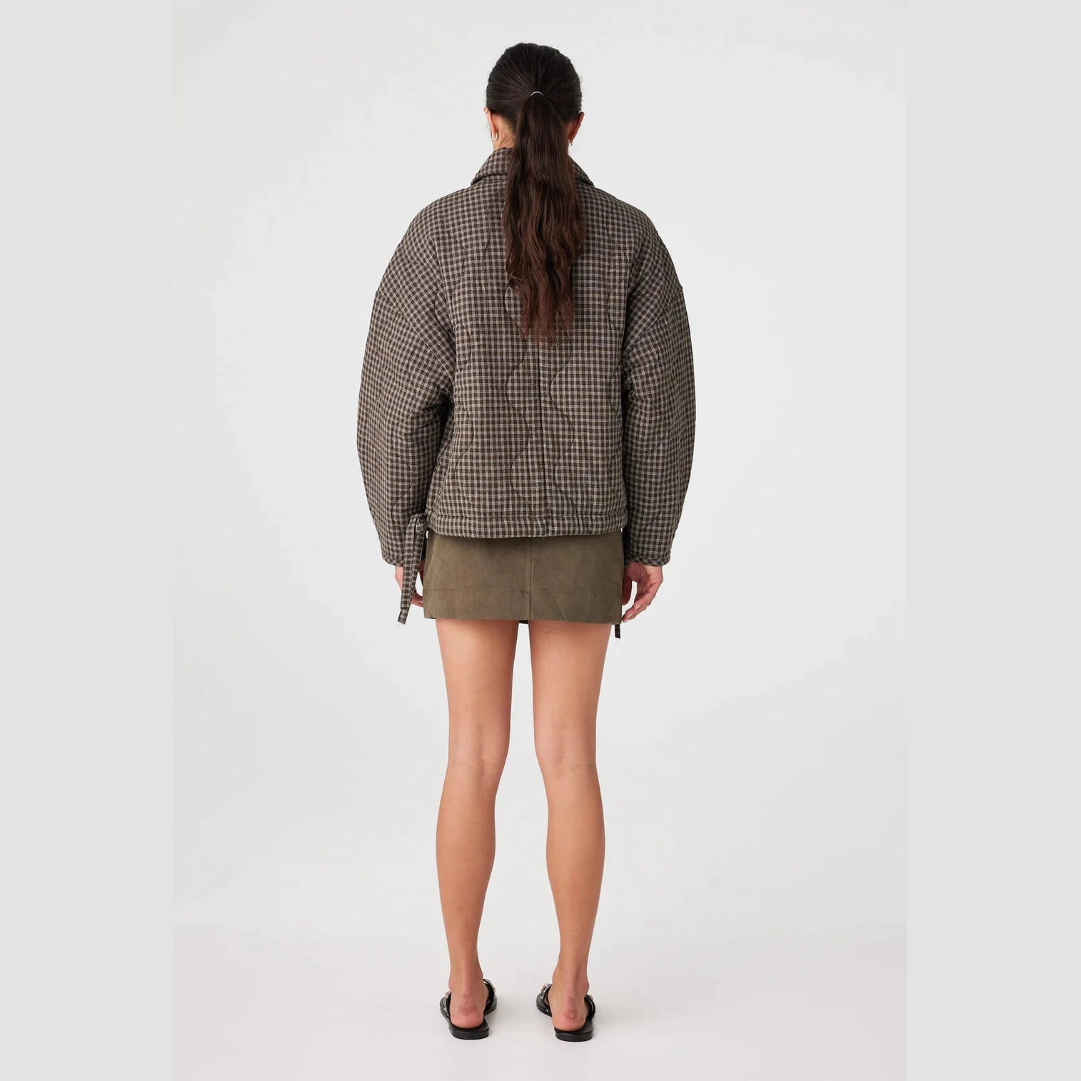 ARCAA Matteo jacket - Expresso check