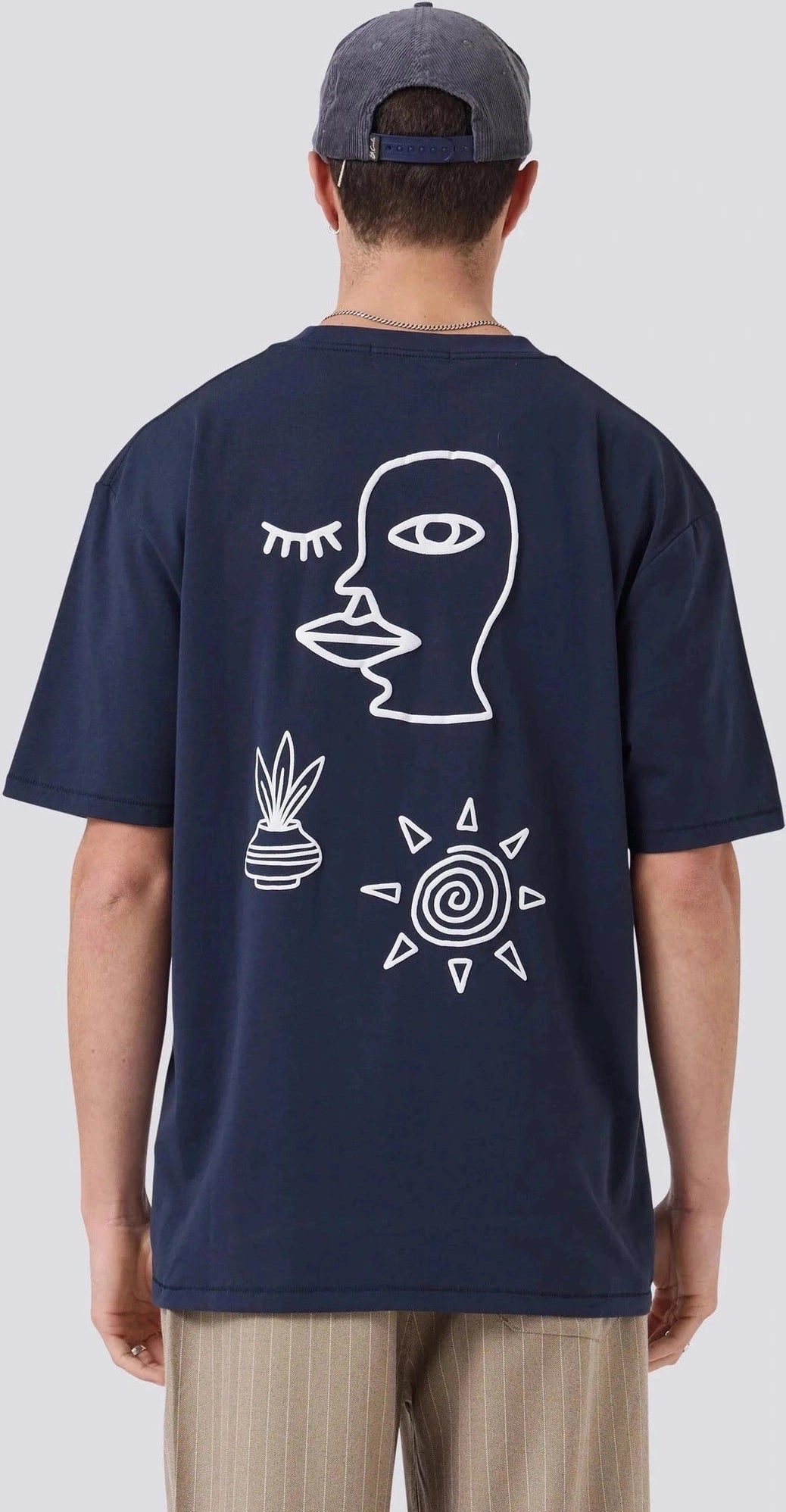 BARNEY COOLS Greco tee - Slate