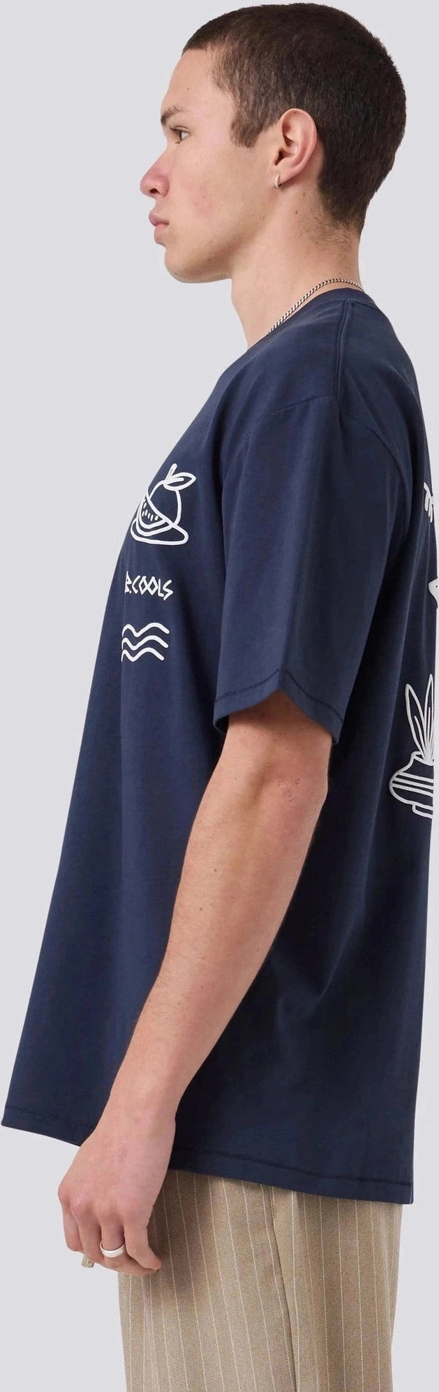 BARNEY COOLS Greco tee - Slate