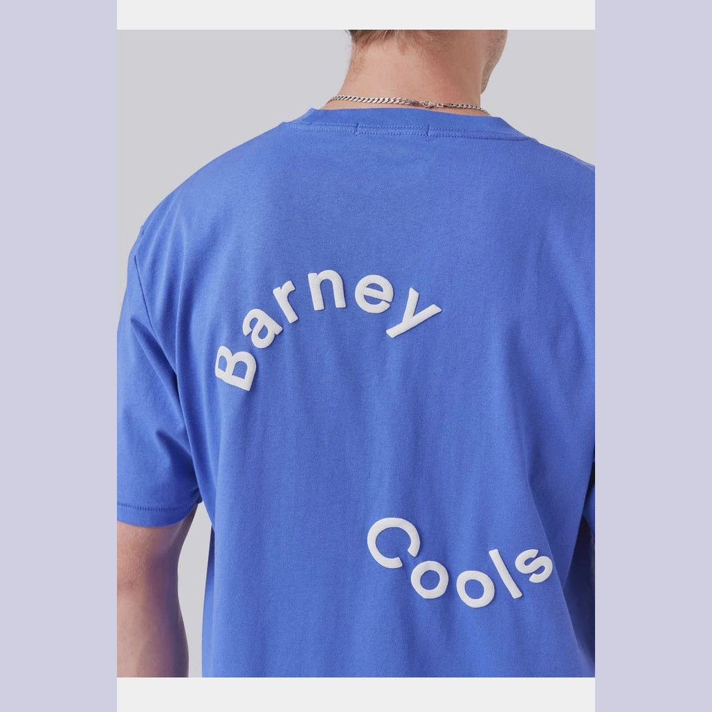 Barney cools Path Tee Cyber Blue