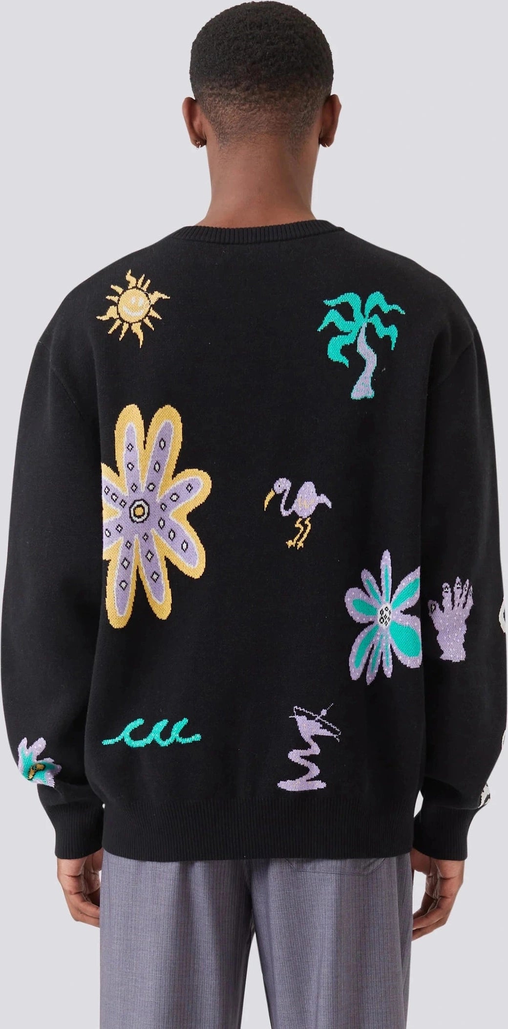 BARNEY COOLS Planet knit - Black