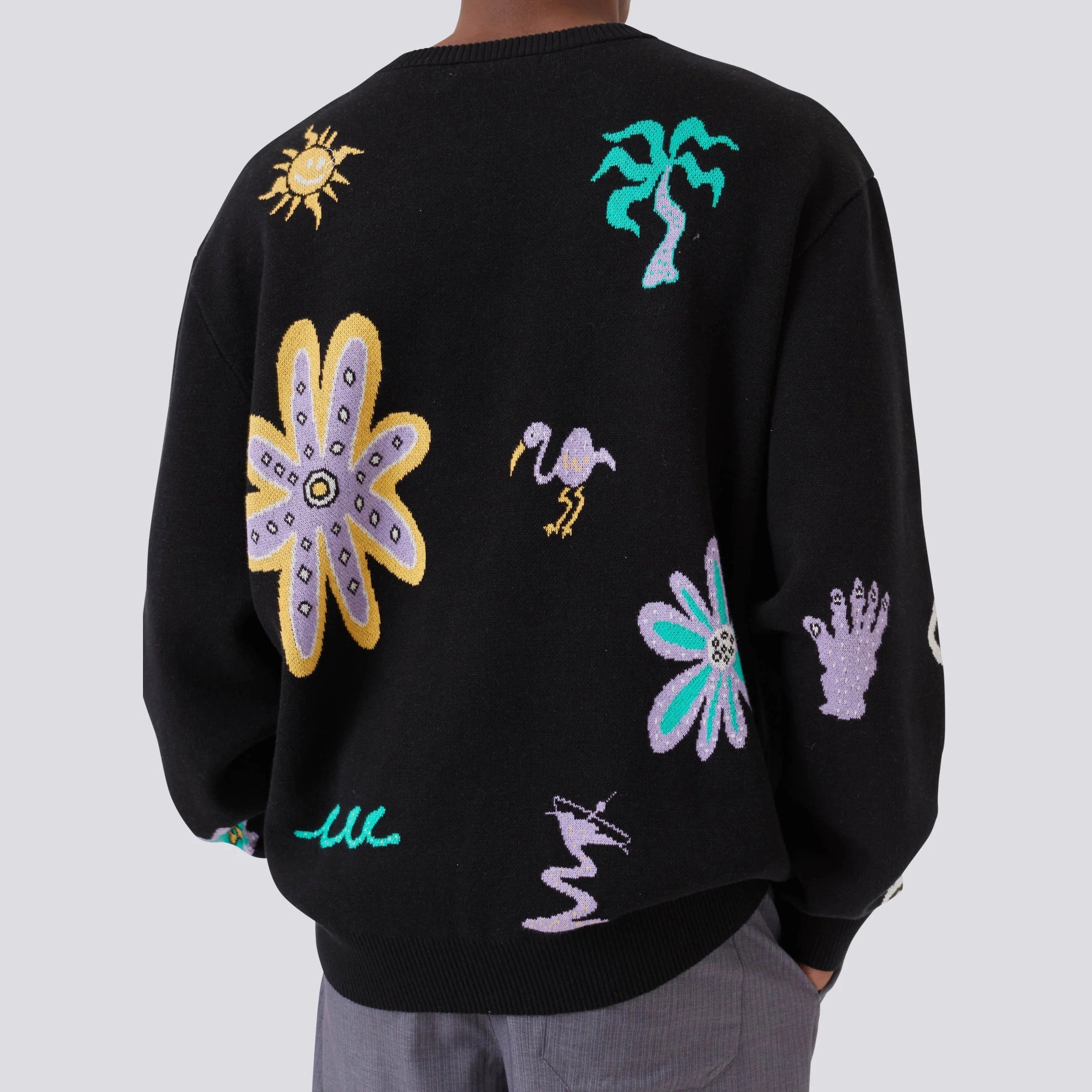 BARNEY COOLS Planet knit - Black