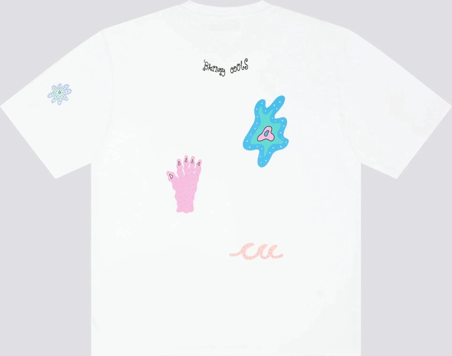 BARNEY COOLS Planet tee - White