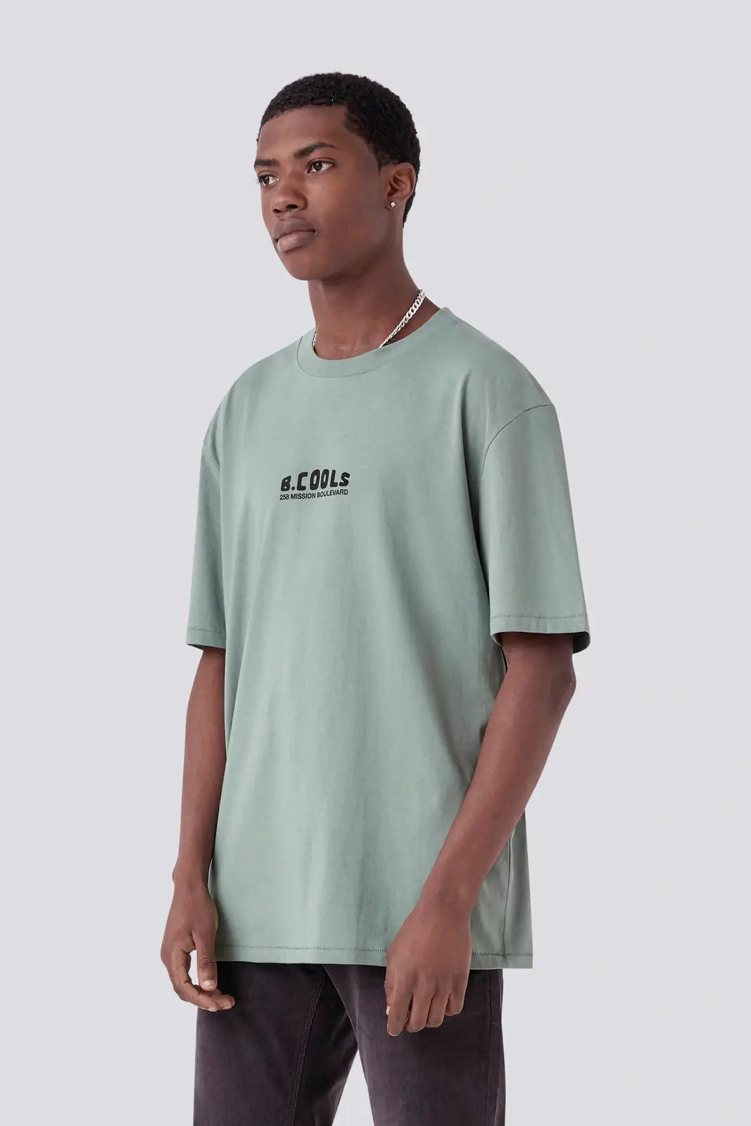 Barney Cools Mission Homie Tee - Emerald
