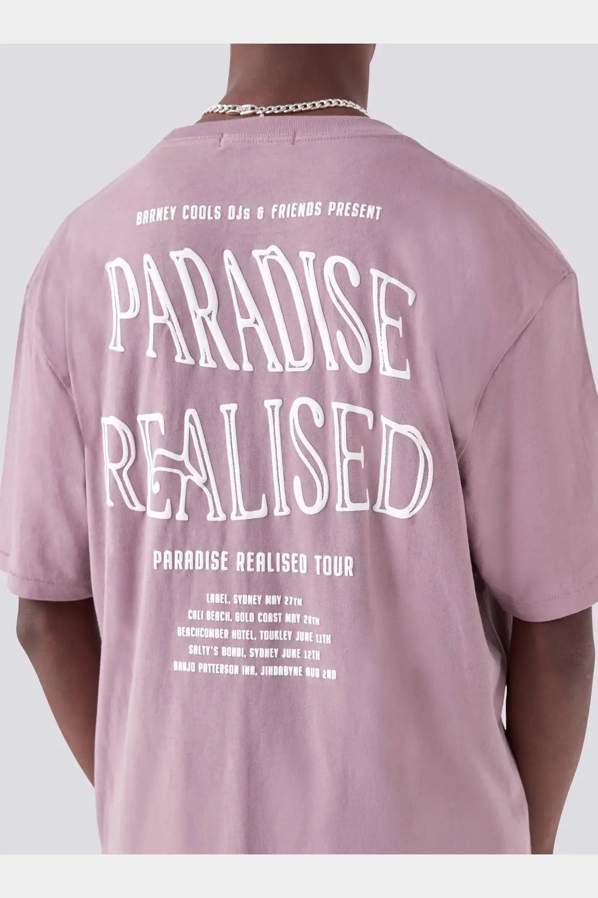 Barney Cools Realised Tee - Dusty Lilac