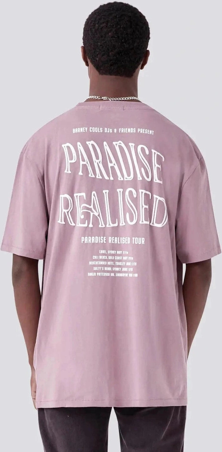 Barney Cools Realised Tee - Dusty Lilac