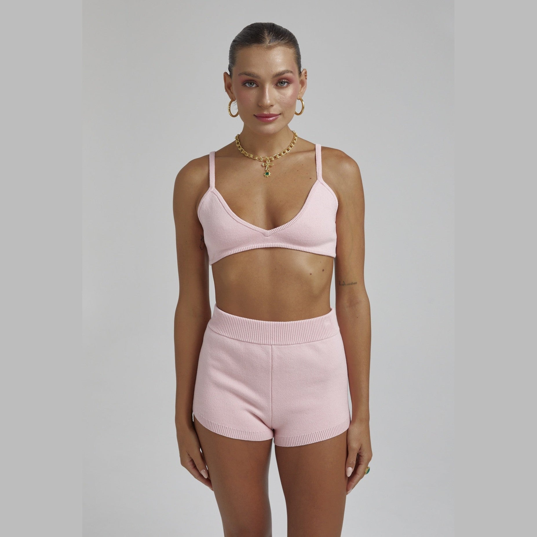 SUMMI SUMMI Knit bralette - Blush