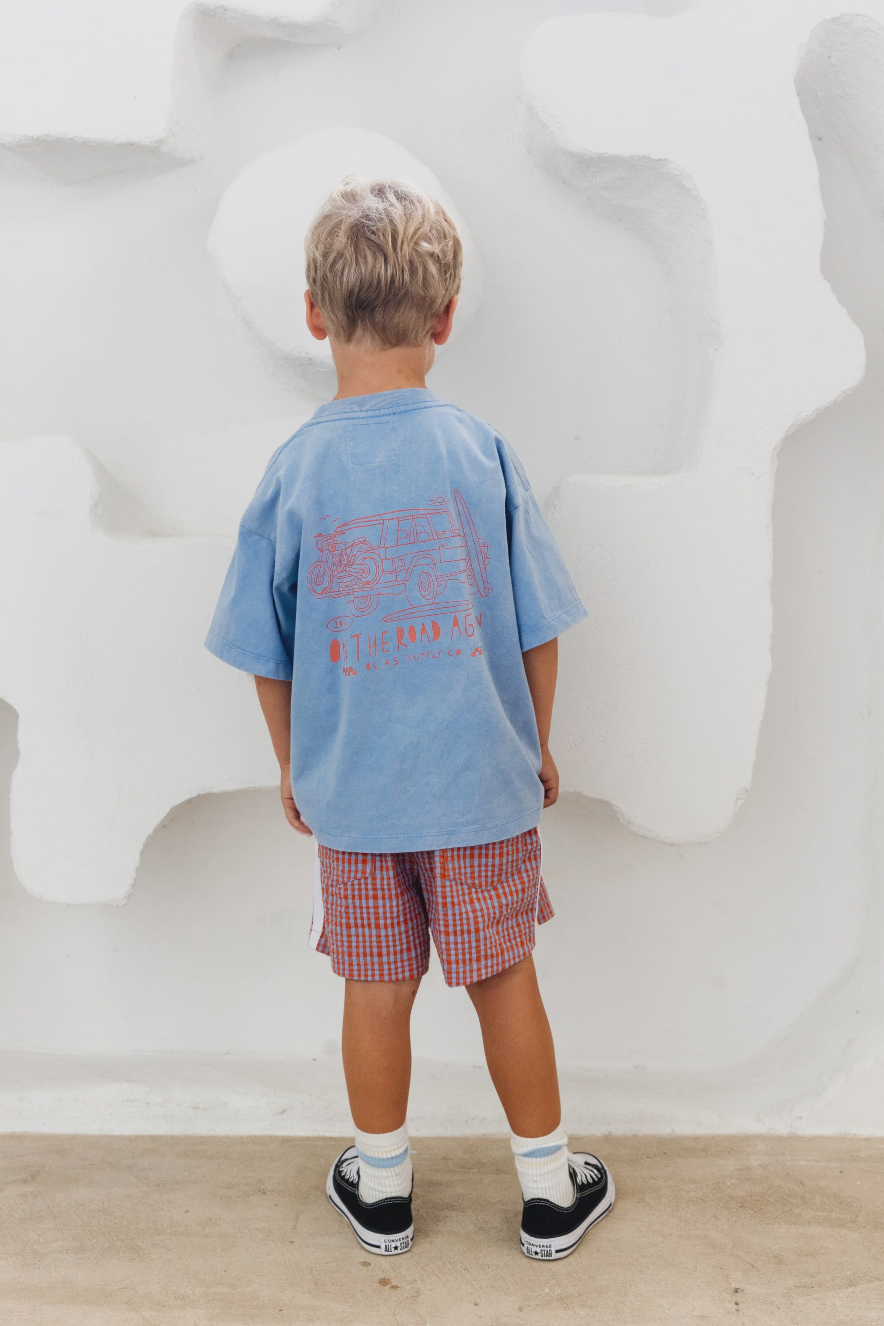 OLAS SUPPLY Traveller mini tee - Blue