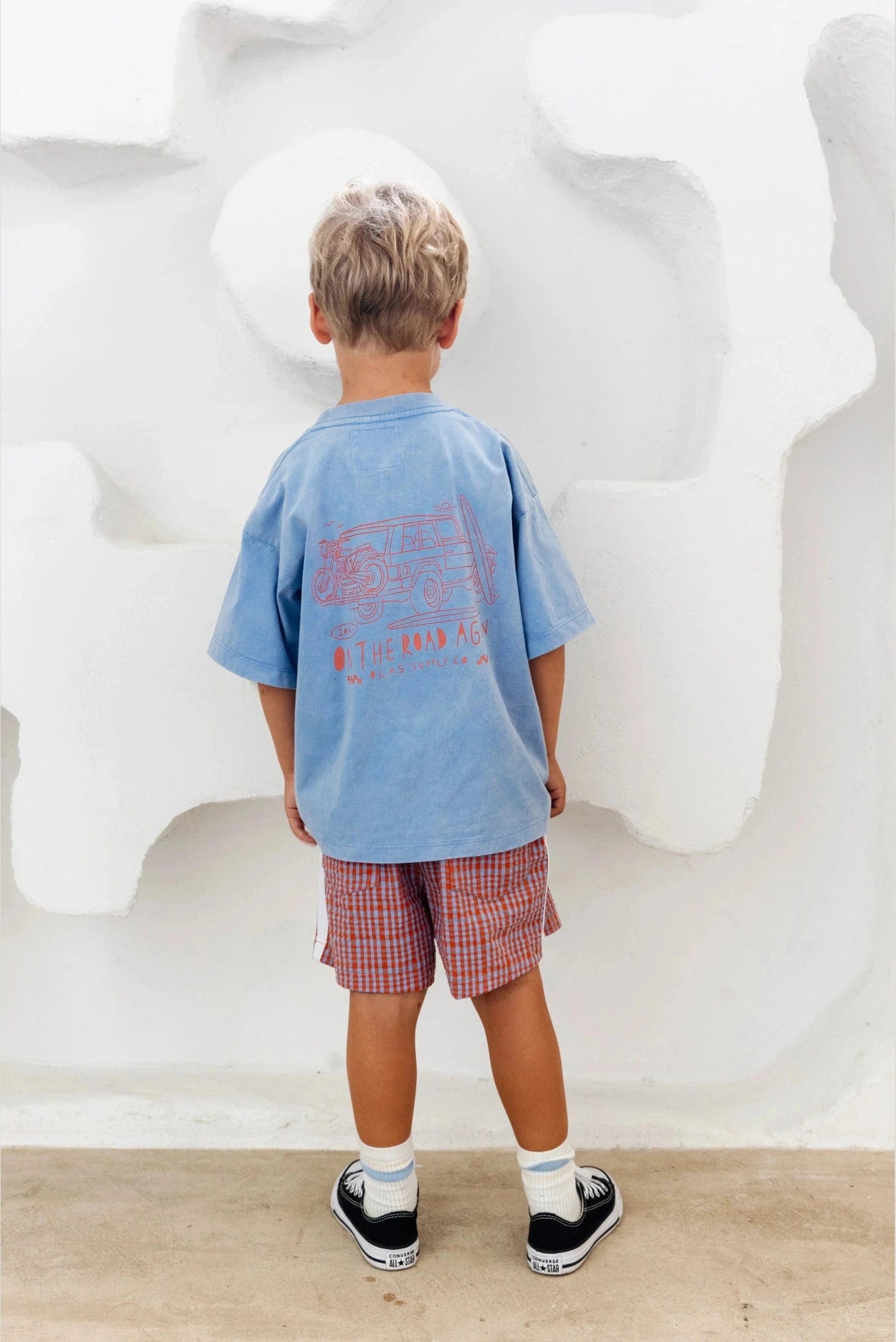 OLAS SUPPLY Traveller mini tee - Blue