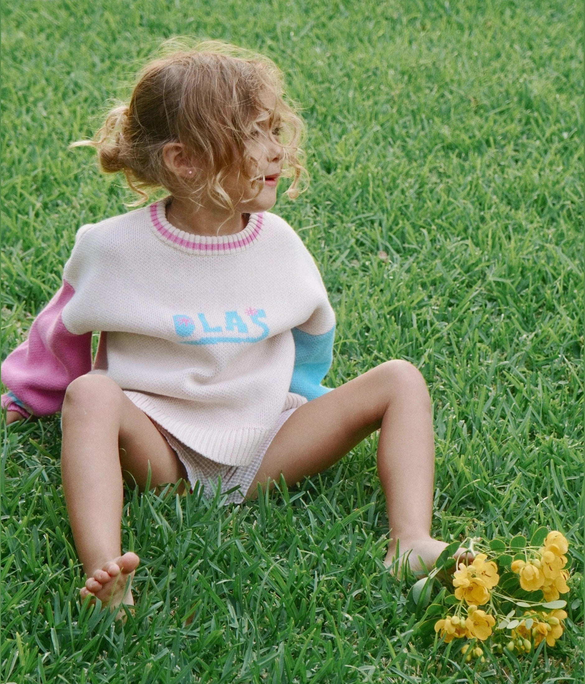 OLAS SUPPLY Zen mini knit crew