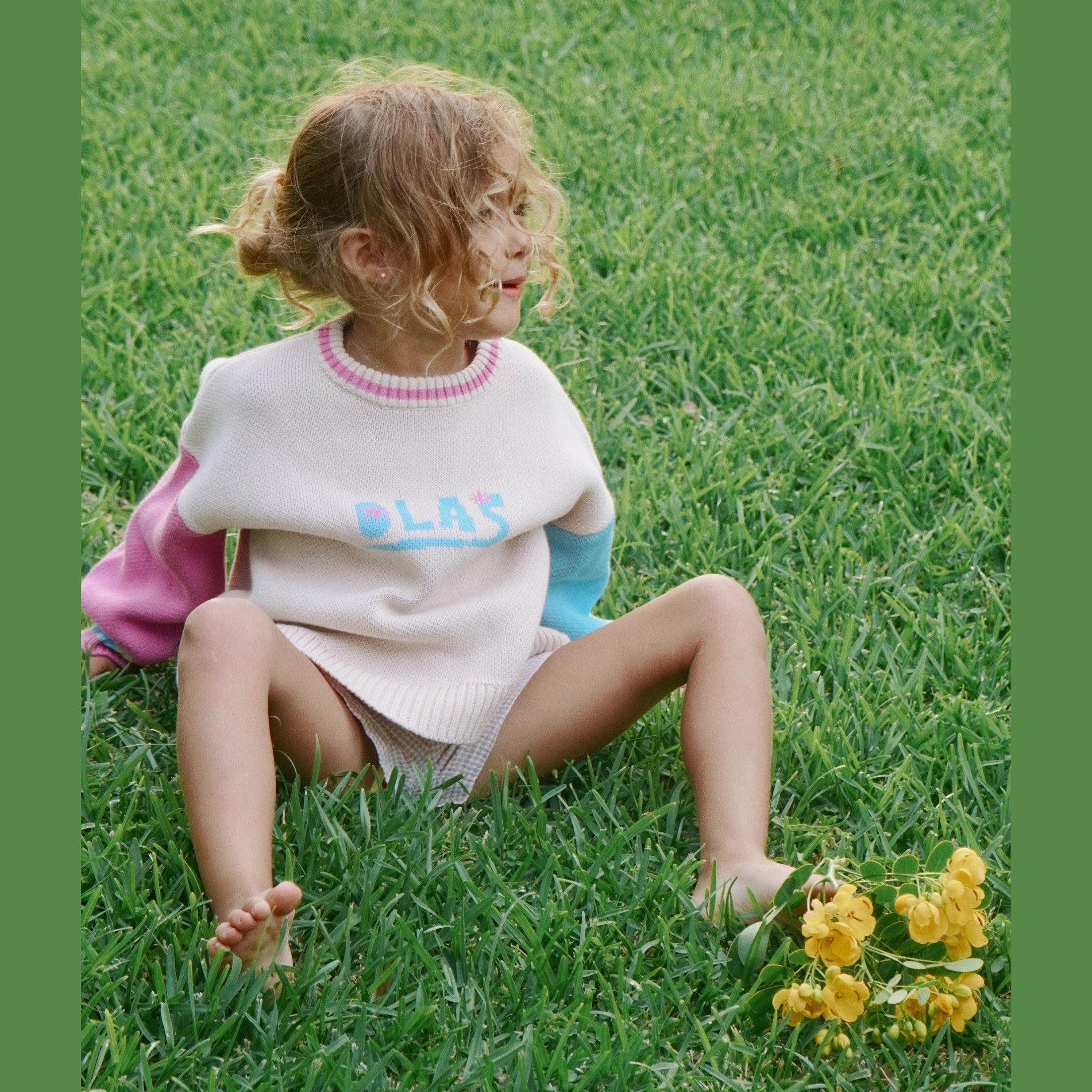 OLAS SUPPLY Zen mini knit crew