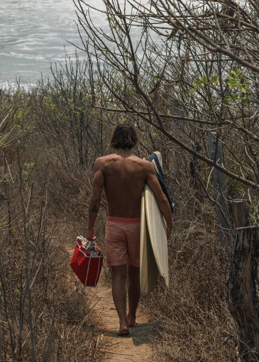VISSLA Croozer 17.5" Boardshort - Retro red