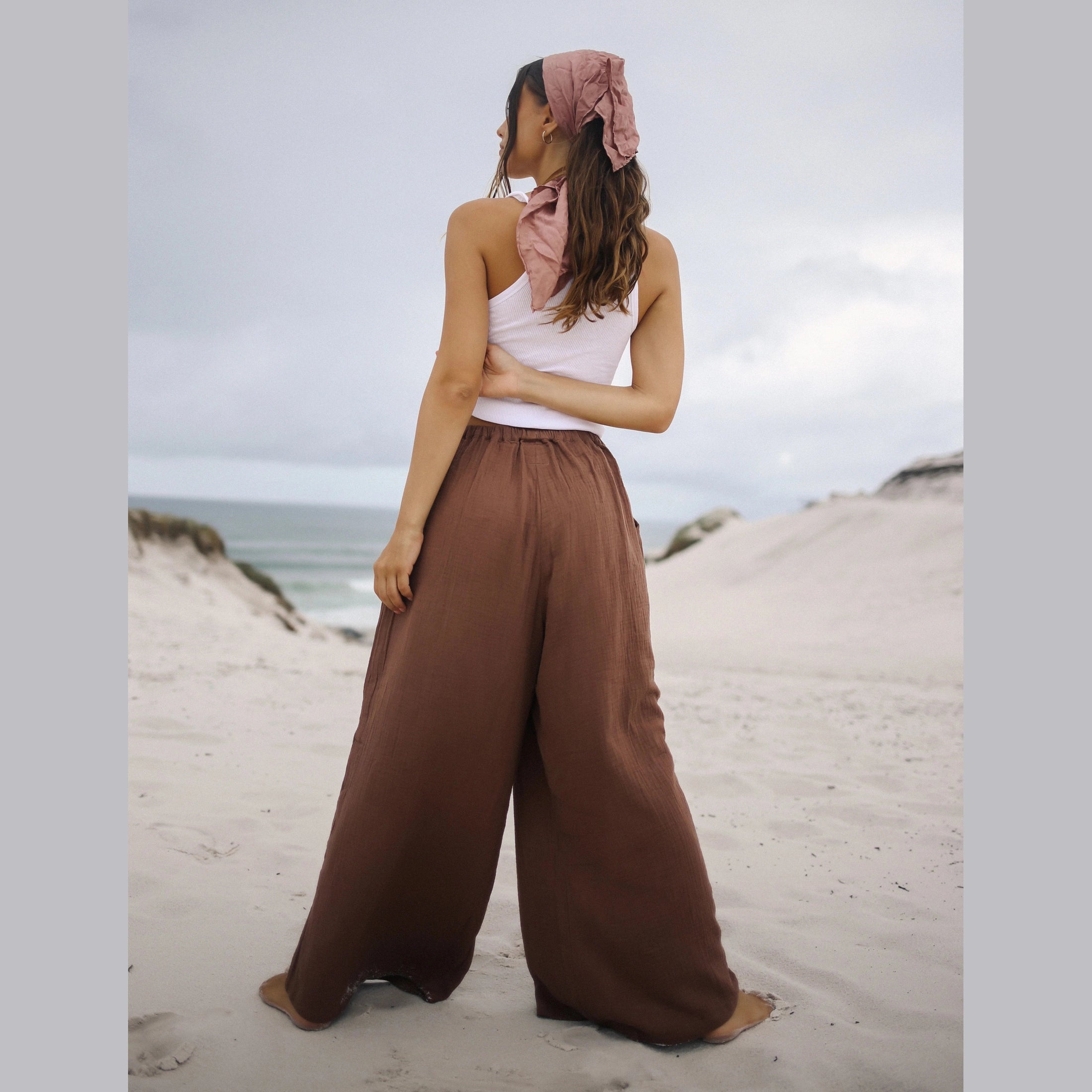 THE BARE ROAD Ivy Pant - Chocolate
