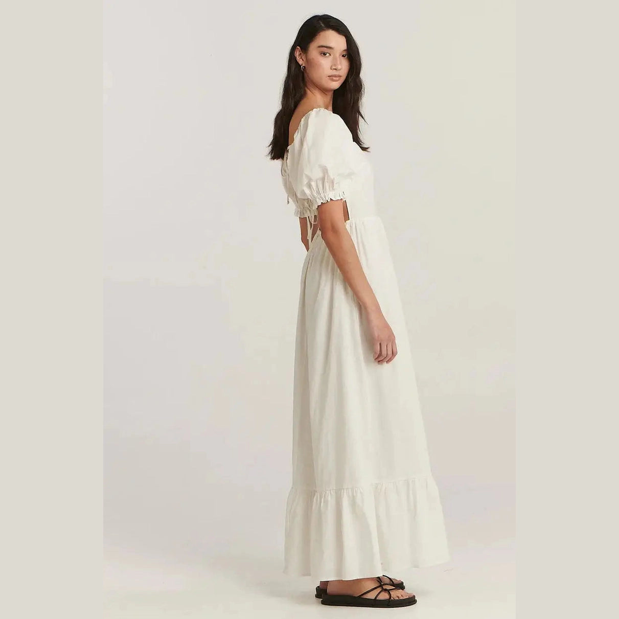 Charlie holiday paris maxi dress - white