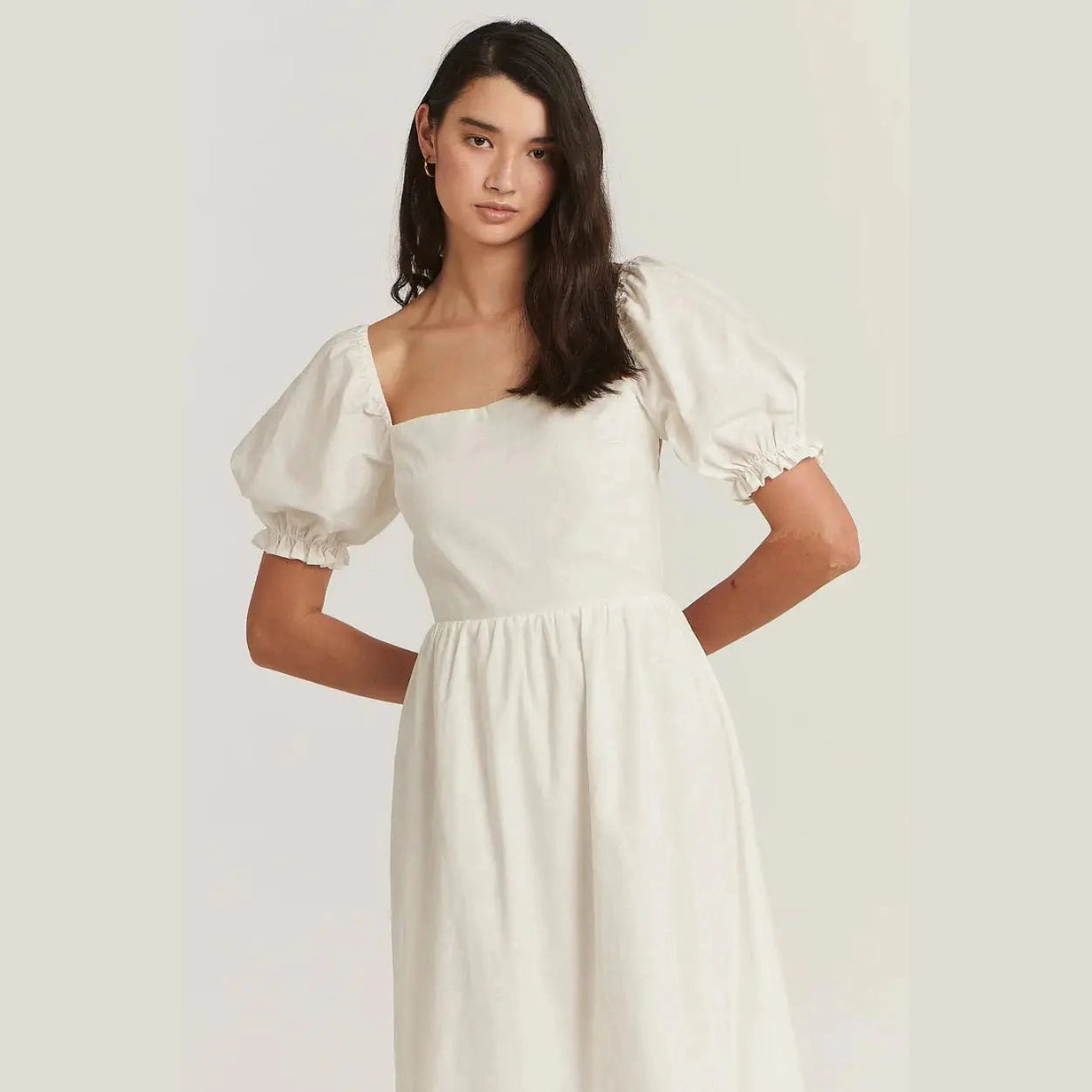 Charlie holiday paris maxi dress - white