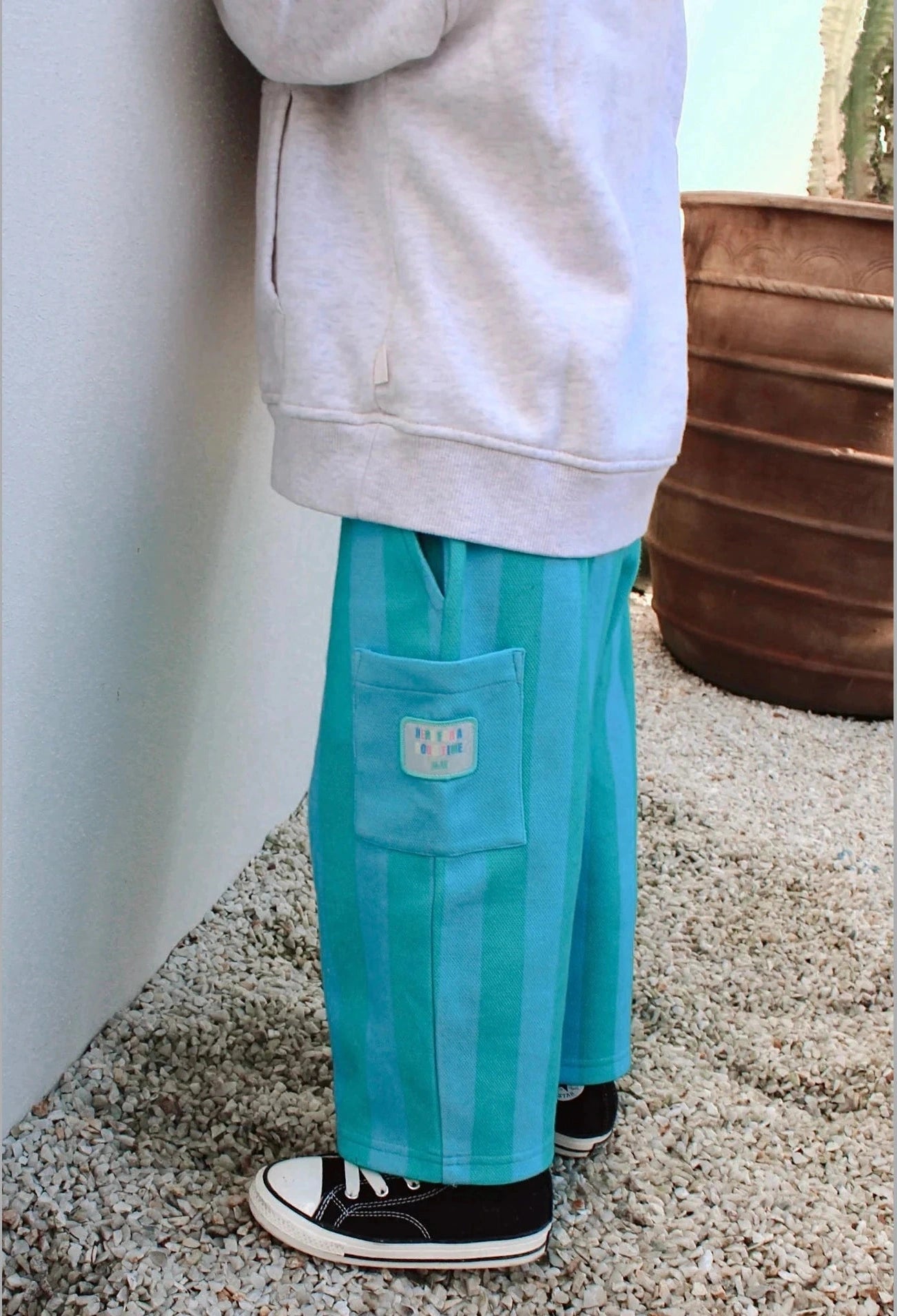 OLAS SUPPLY Rascal Mini Pant - Jungle Stripe
