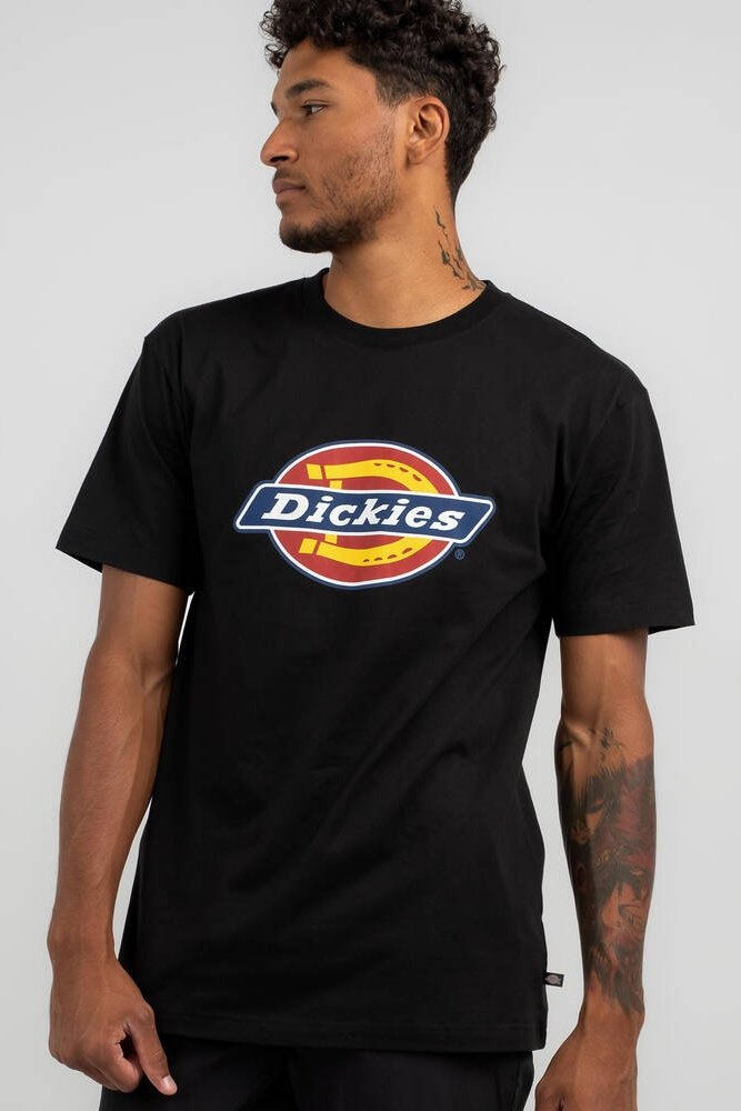 Dickies classic logo tee - black