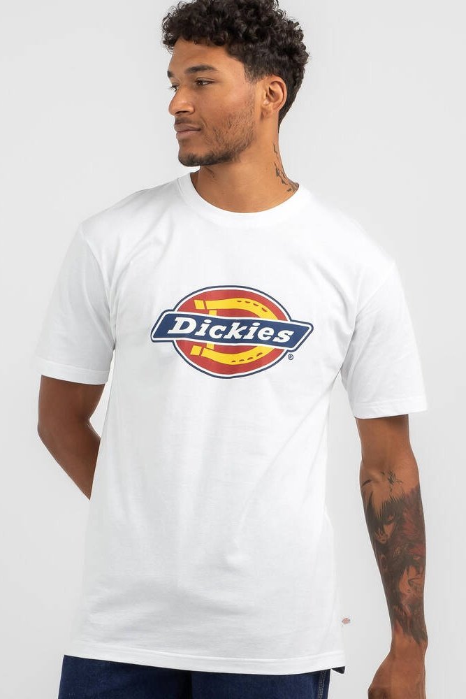 Dickies classic logo tee - white