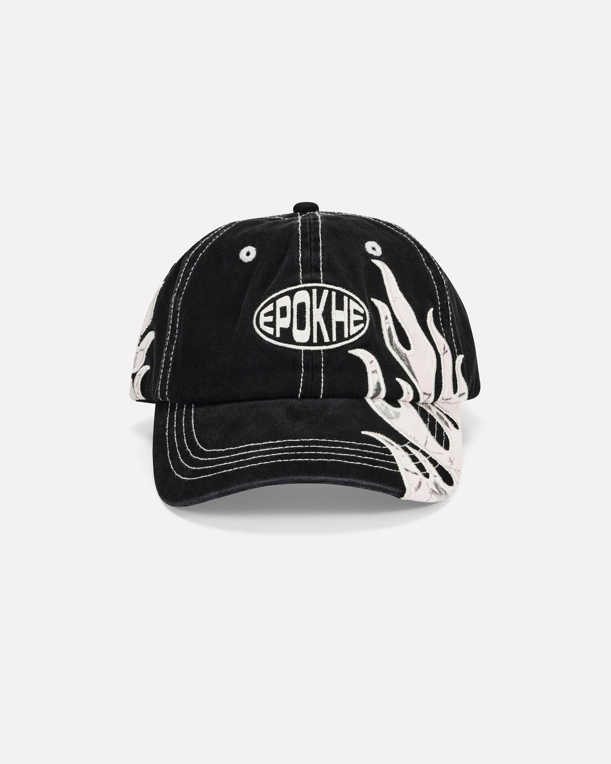 Epokhe Inferno Cap- Washed Black/ Pink Real Tree Camo