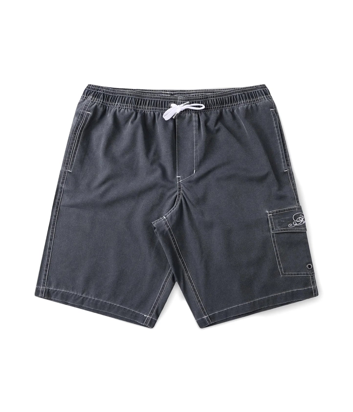 FORMER Swans cargo 21" swim trunk - Washed black