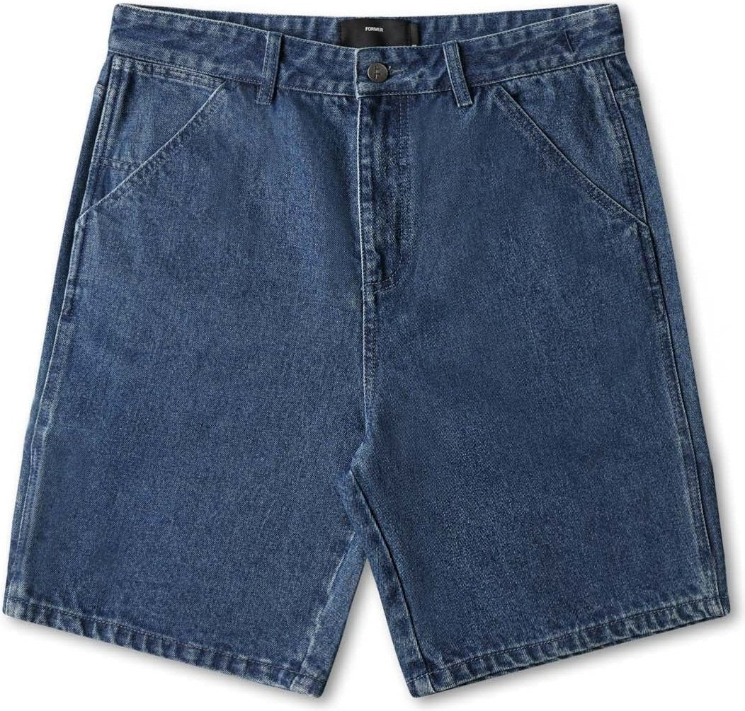 FORMER Reynolds 21" denim short - Dark blue