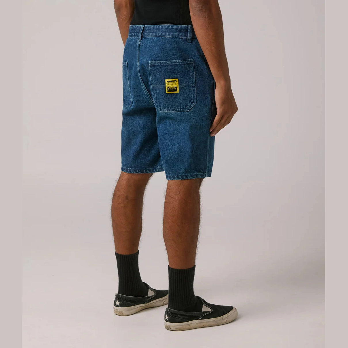 FORMER Reynolds 21" denim short - Dark blue