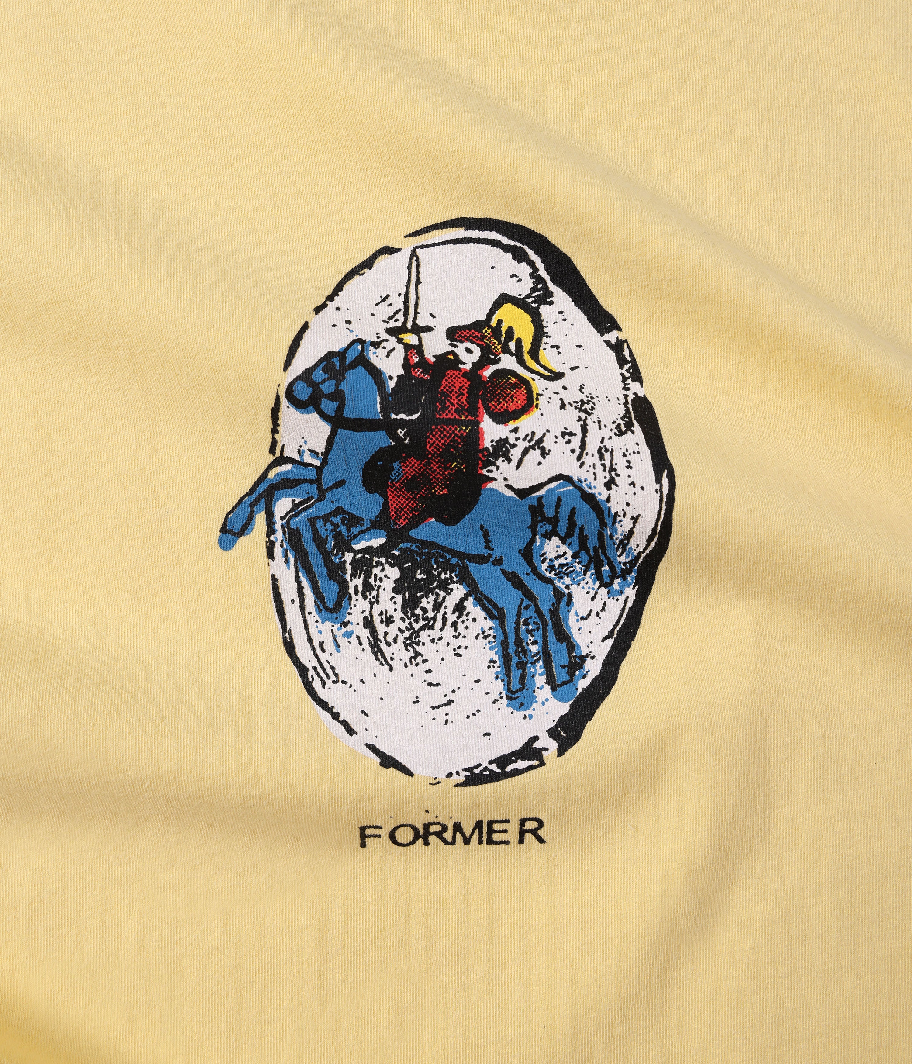 FORMER Parliament t-shirt - Washed flax