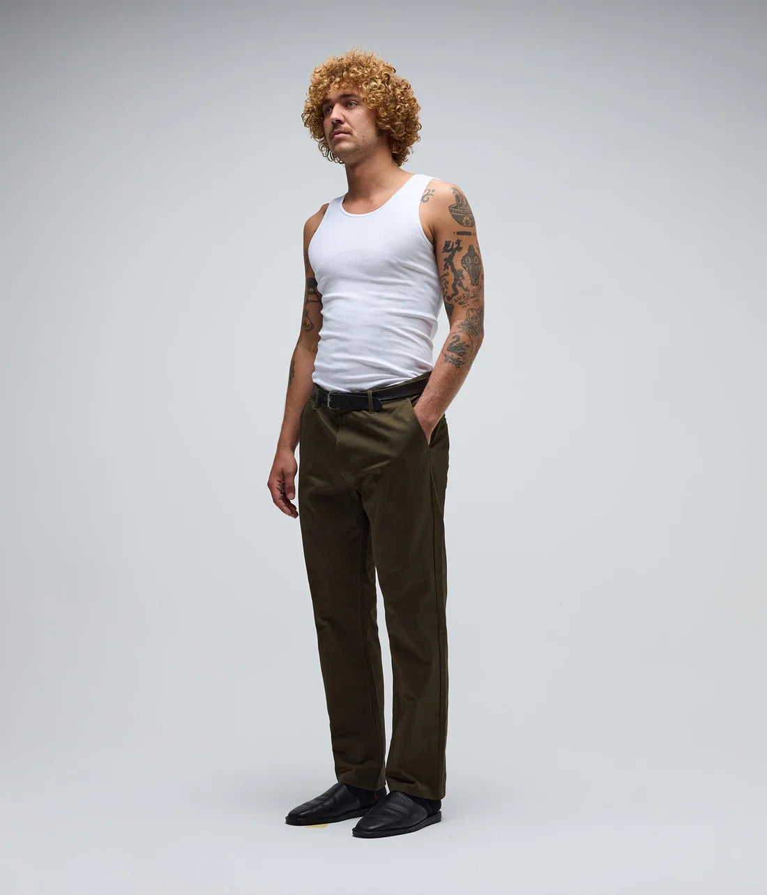 FORMER Legacy chino pant - Olive