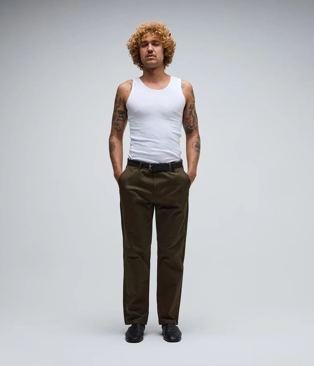FORMER Legacy chino pant - Olive