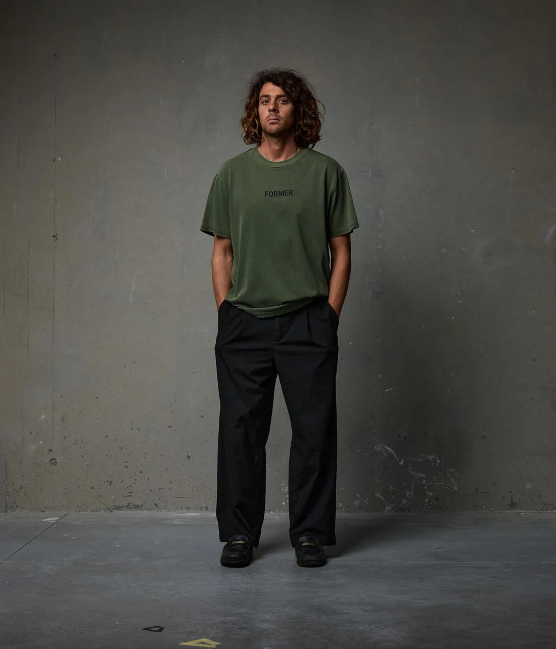 FORMER Legacy overdye t-shirt - Washed surplus
