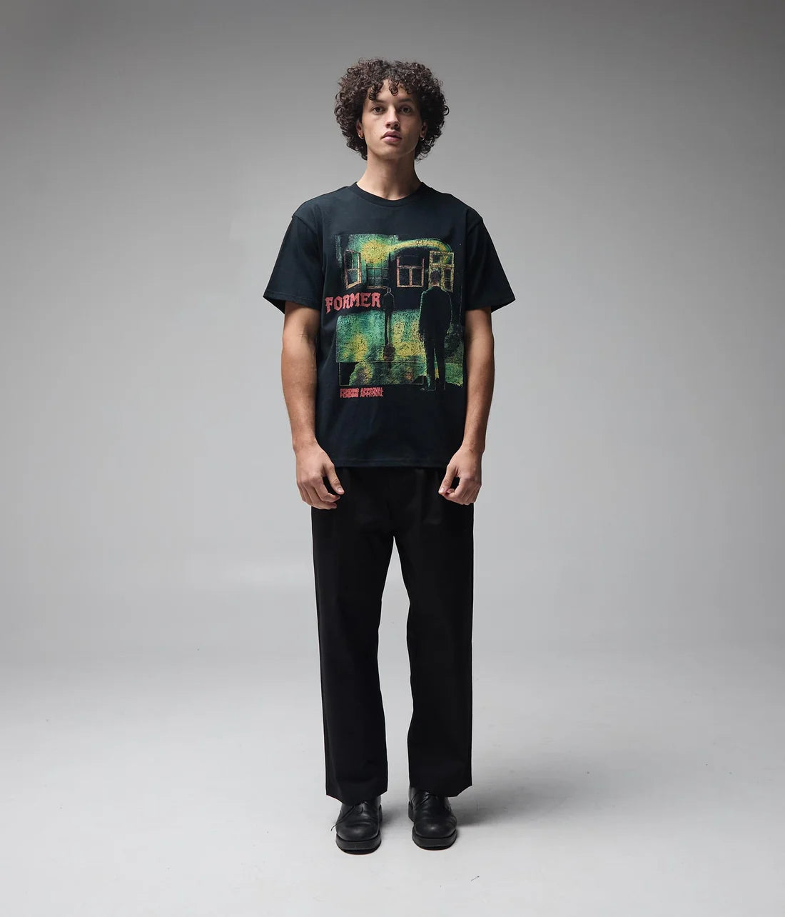 FORMER Mind glass t-shirt - Black