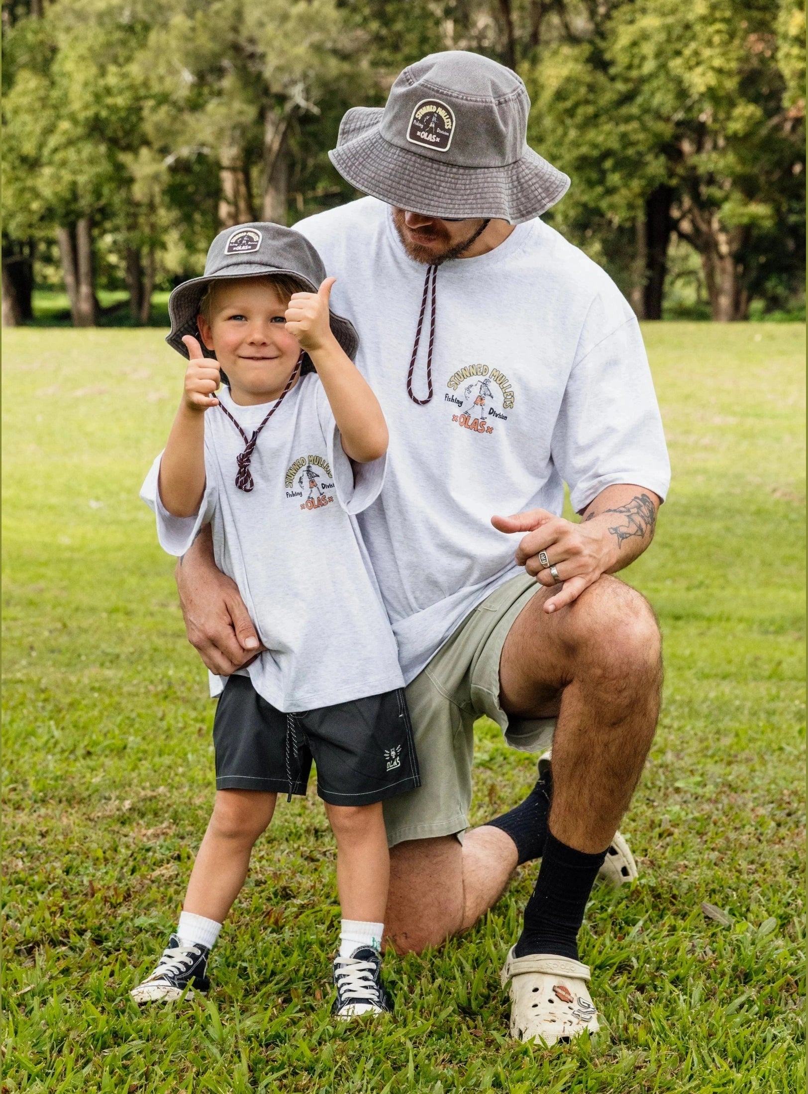OLAS SUPPLY Stunned mullets mini tee