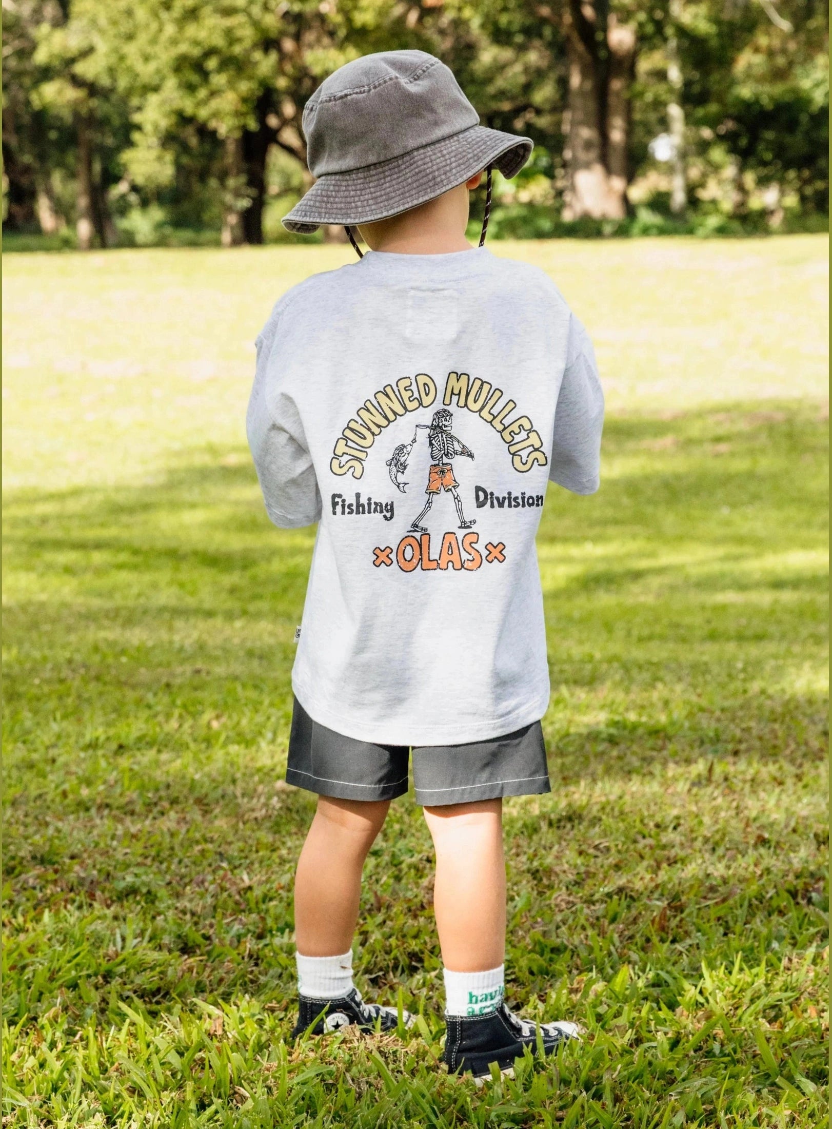 OLAS SUPPLY Stunned mullets mini tee