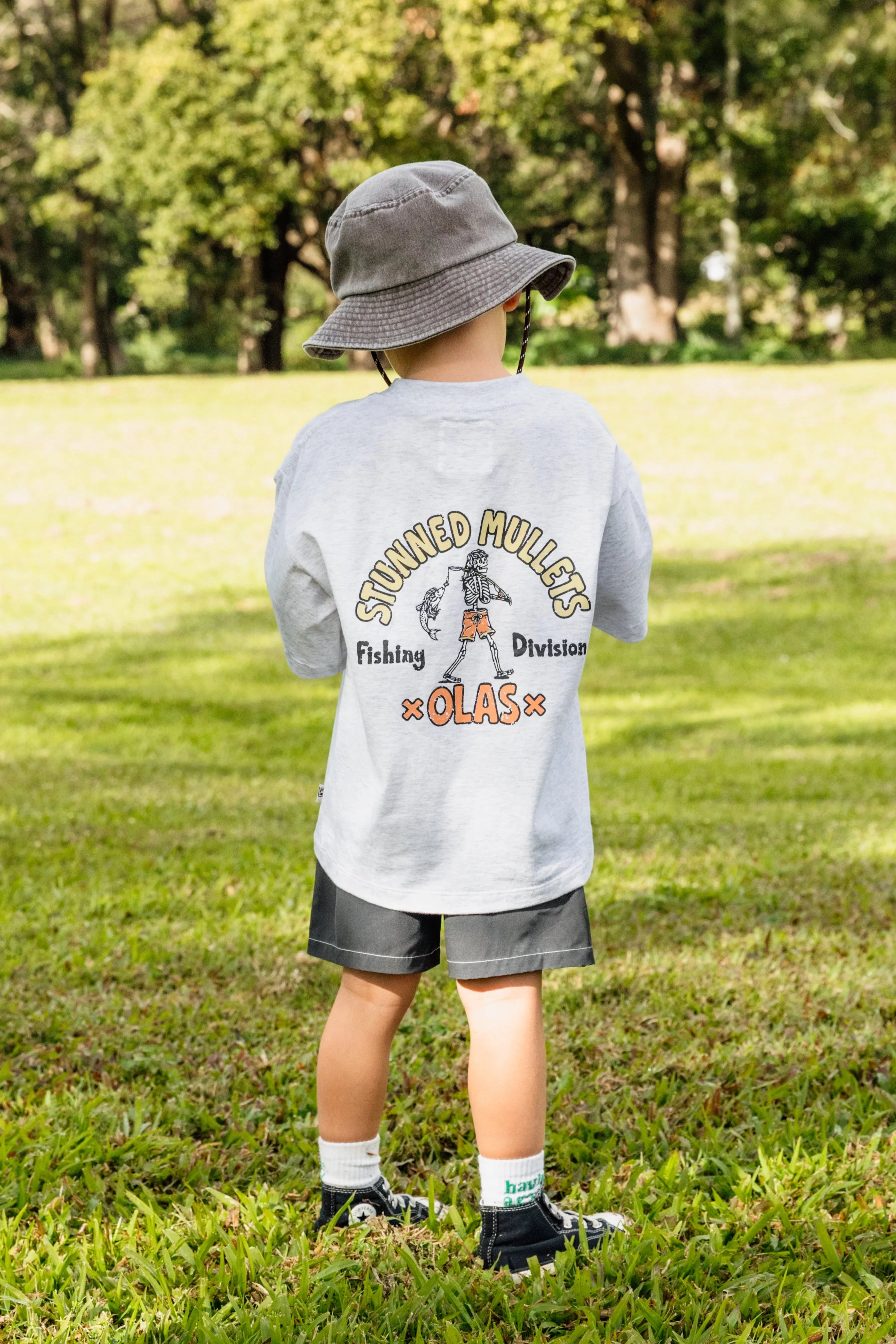 OLAS SUPPLY Stunned mullets mini tee