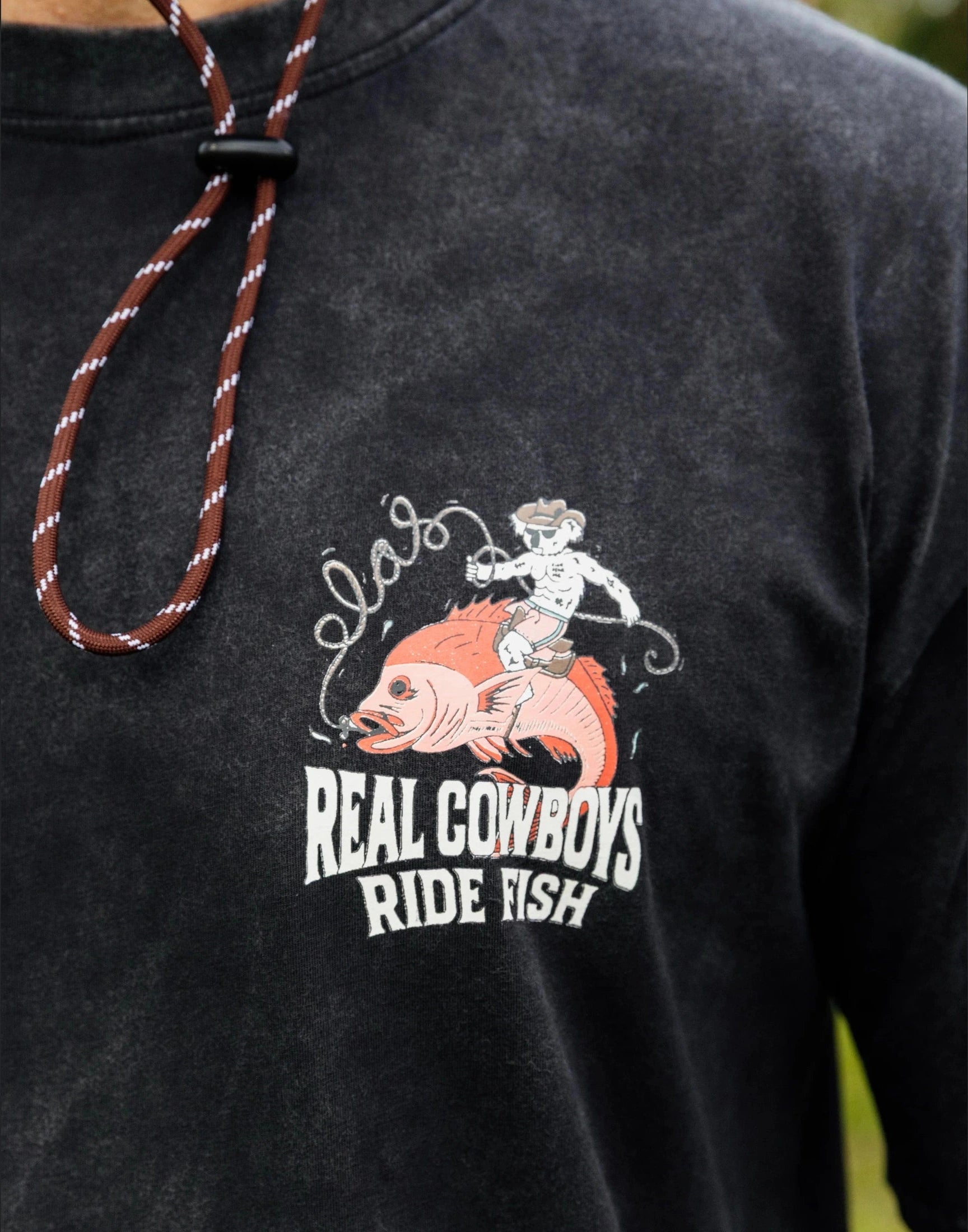 OLAS SUPPLY Real cowboys tee