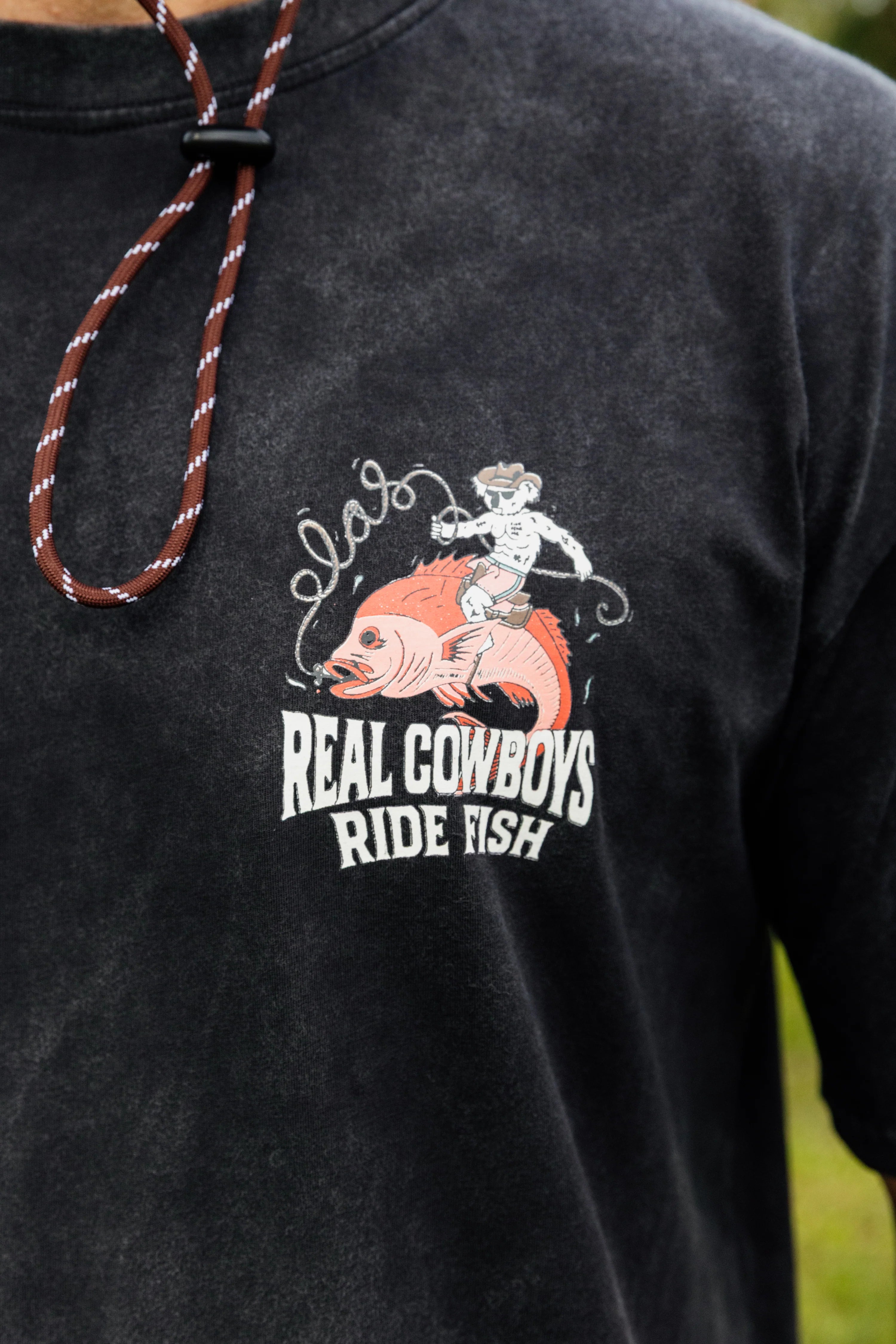 OLAS SUPPLY Real cowboys tee