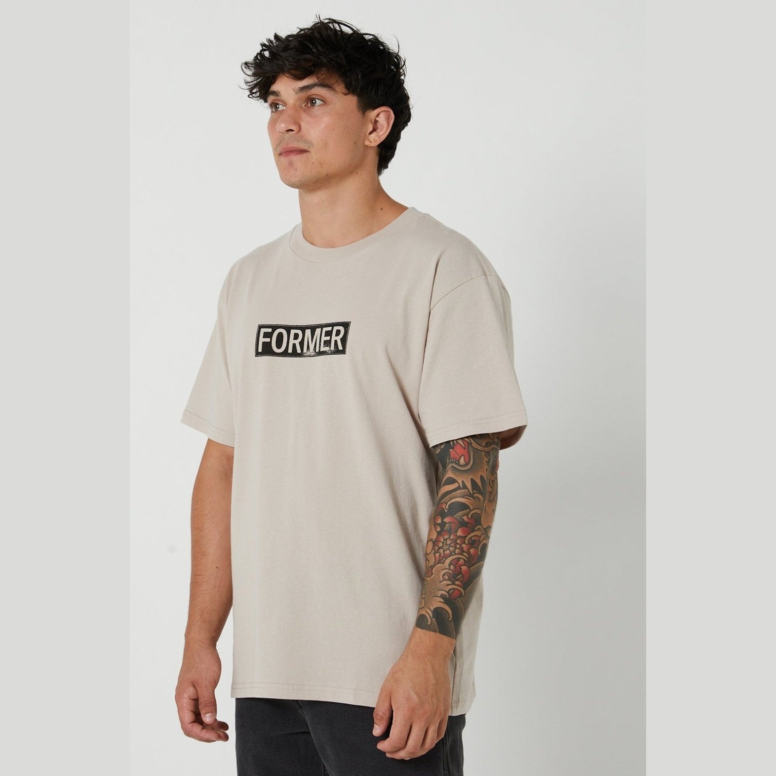 Former Legacy Plate T-Shirt - Stone