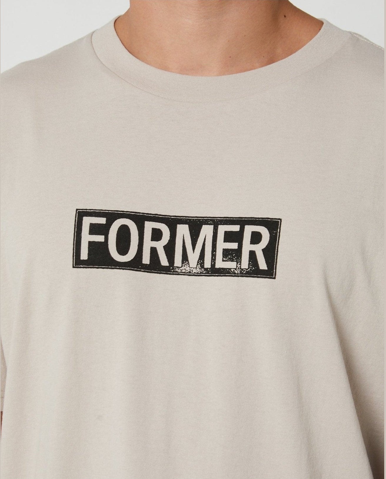 Former Legacy Plate T-Shirt - Stone